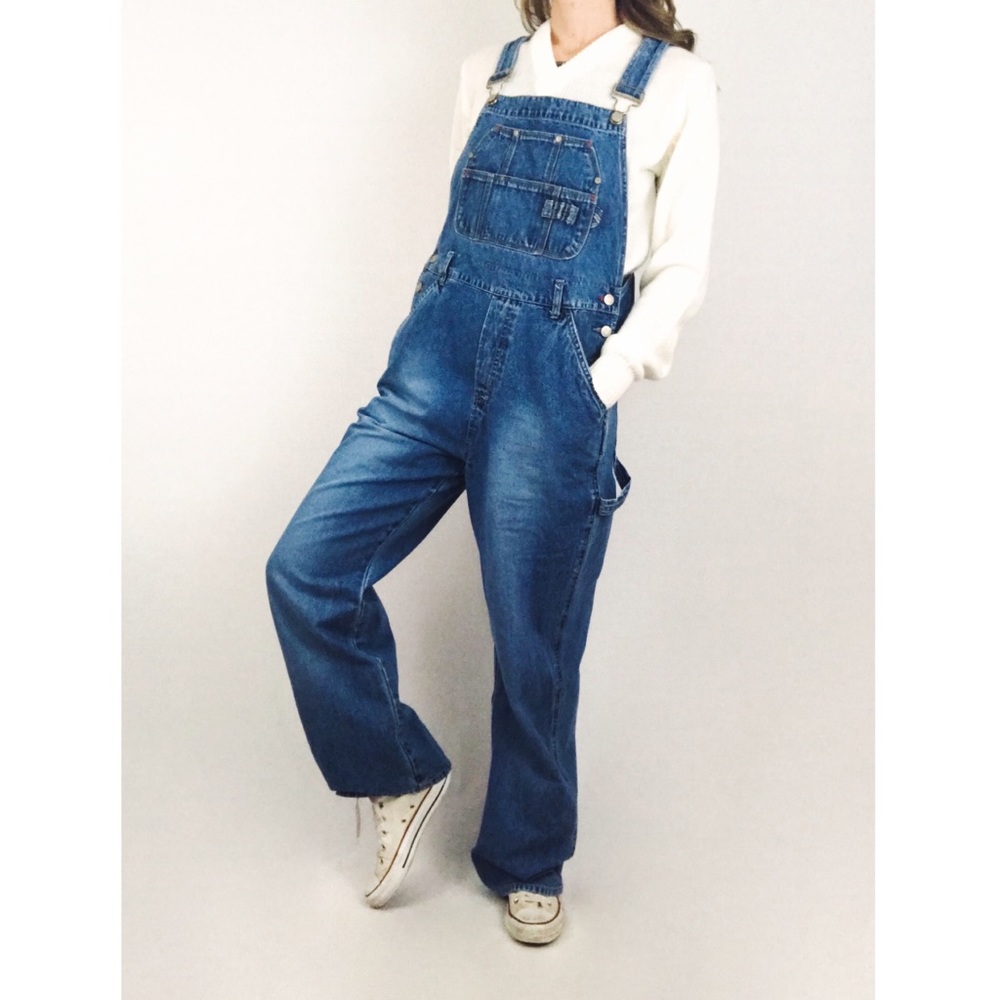 Vintage ⚡️ Denim Carpenter Overalls - Picture 8 of 16